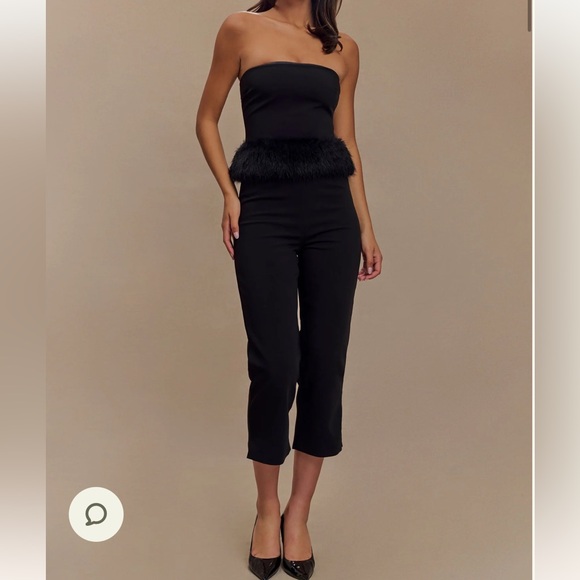 Meshki Nola Capri Pants - Black size XS NWT - Picture 1 of 13